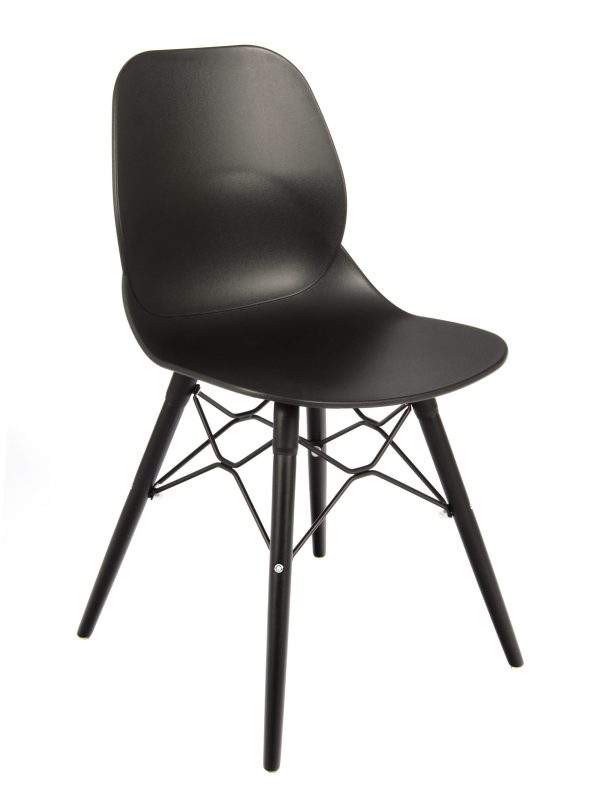 Shoreditch Side Chair K Frame Black - Image 2