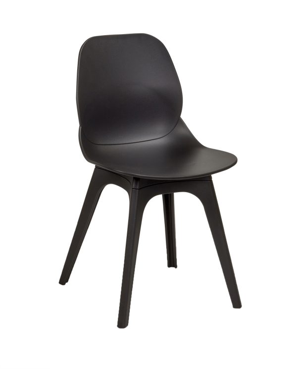 Shoreditch Side Chair R Frame Black - Image 10