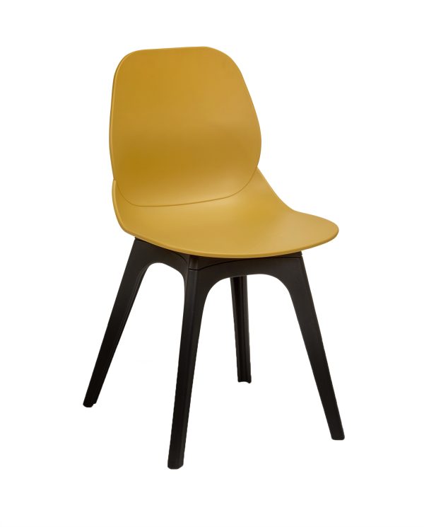 Shoreditch Side Chair R Frame Black - Image 3