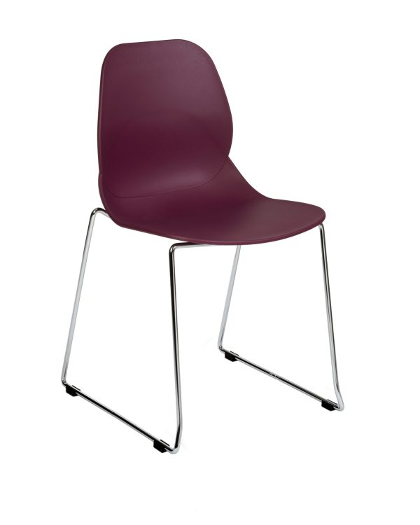 Shoreditch Stacking Side Chair E Frame - Image 6