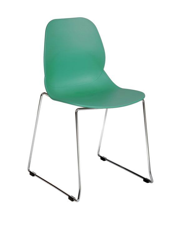 Shoreditch Stacking Side Chair E Frame - Image 4