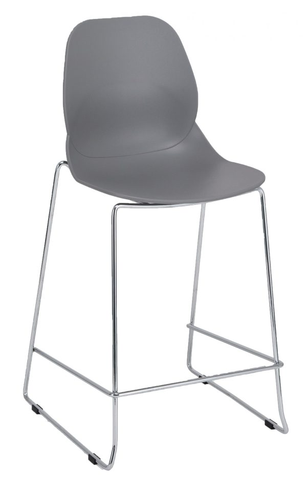 Shoreditch Mid Height Stool E Frame - Image 9