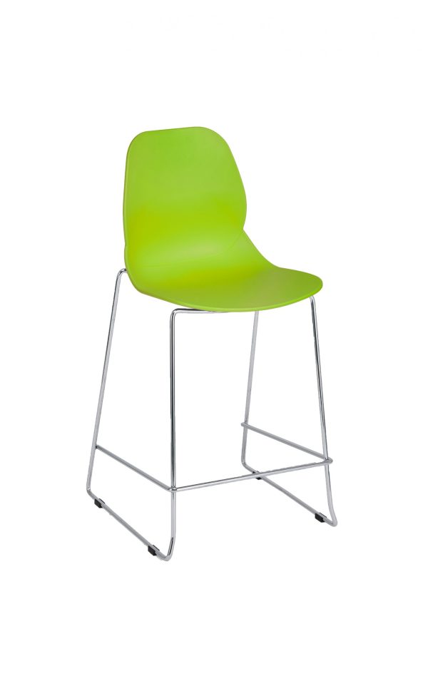 Shoreditch Mid Height Stool E Frame - Image 8