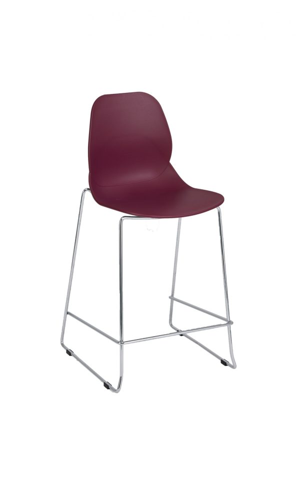 Shoreditch Mid Height Stool E Frame