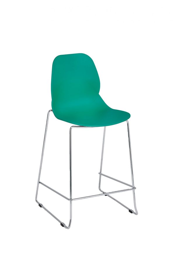 Shoreditch Mid Height Stool E Frame - Image 7