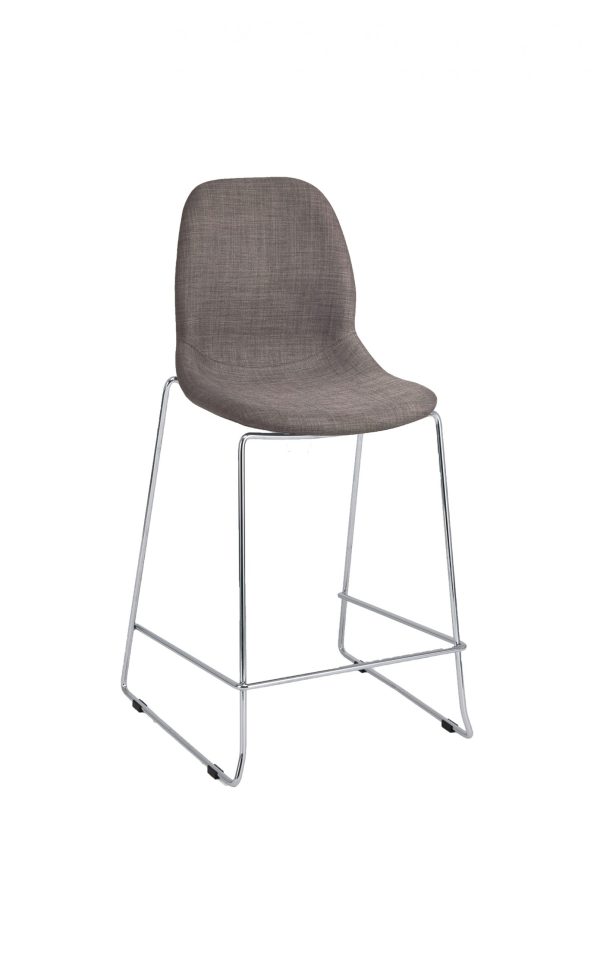 Shoreditch Mid Height Stool E Frame - Image 6