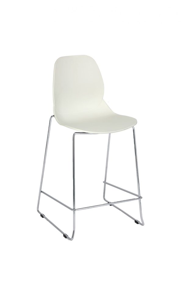 Shoreditch Mid Height Stool E Frame - Image 5