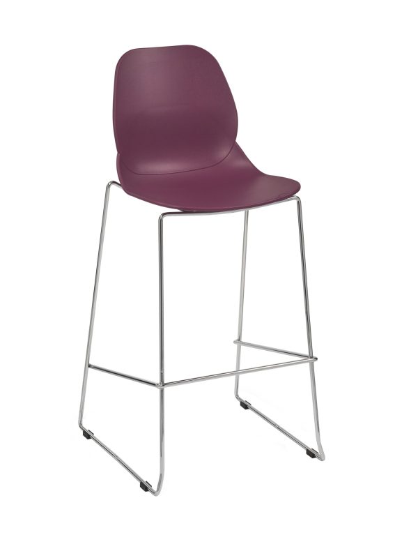 Shoreditch High Stool E Frame - Image 3