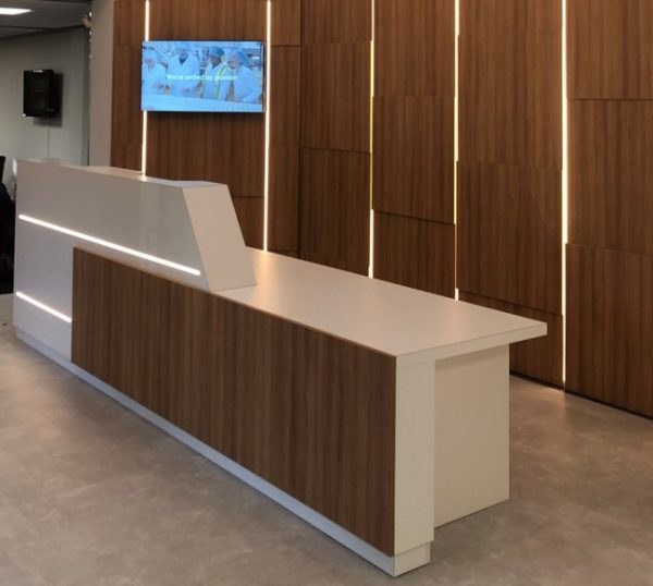 BESPOKE RECEPTION DESK
